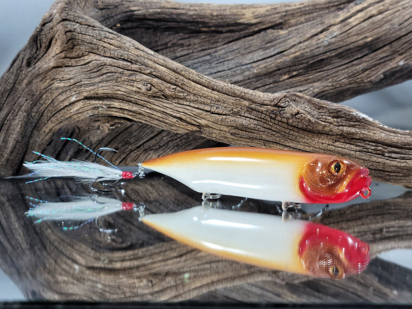 cream fishing lures Dog - X Diamante style topwater bait